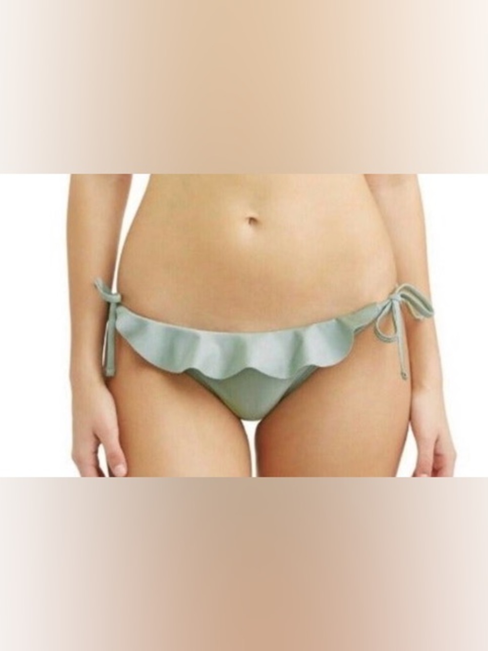 No Boundaries Girls Junior Ruffle Bikini Bottoms Swimwear, Swimsuit